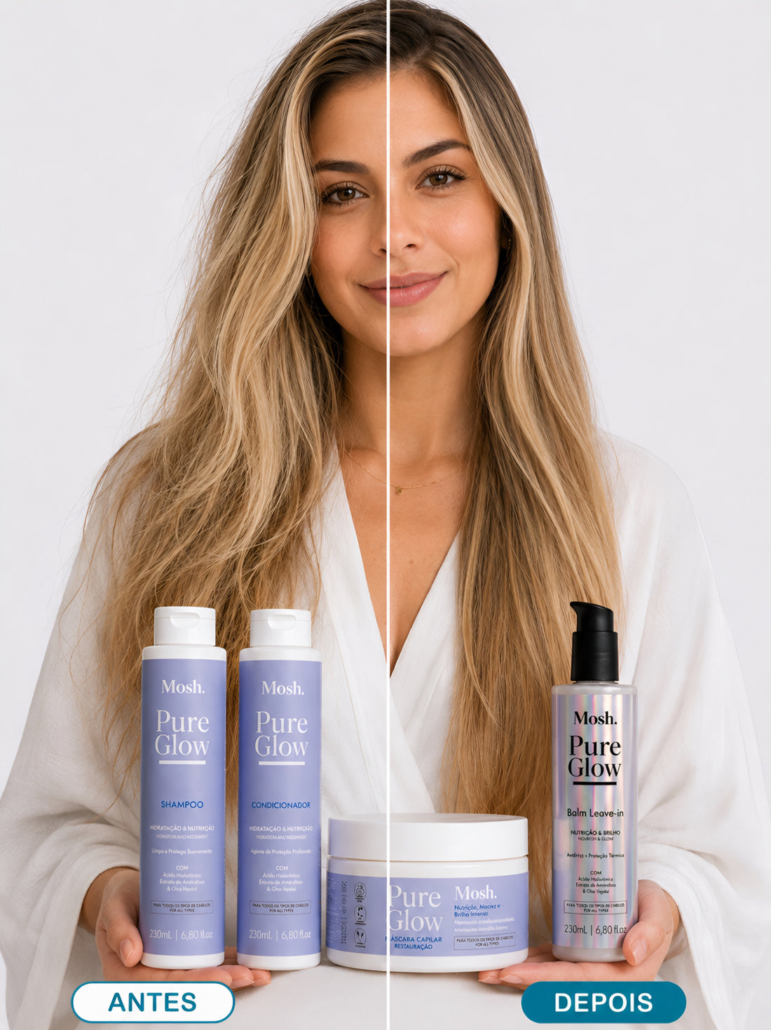 Kit Completo Essencial Pure Glow