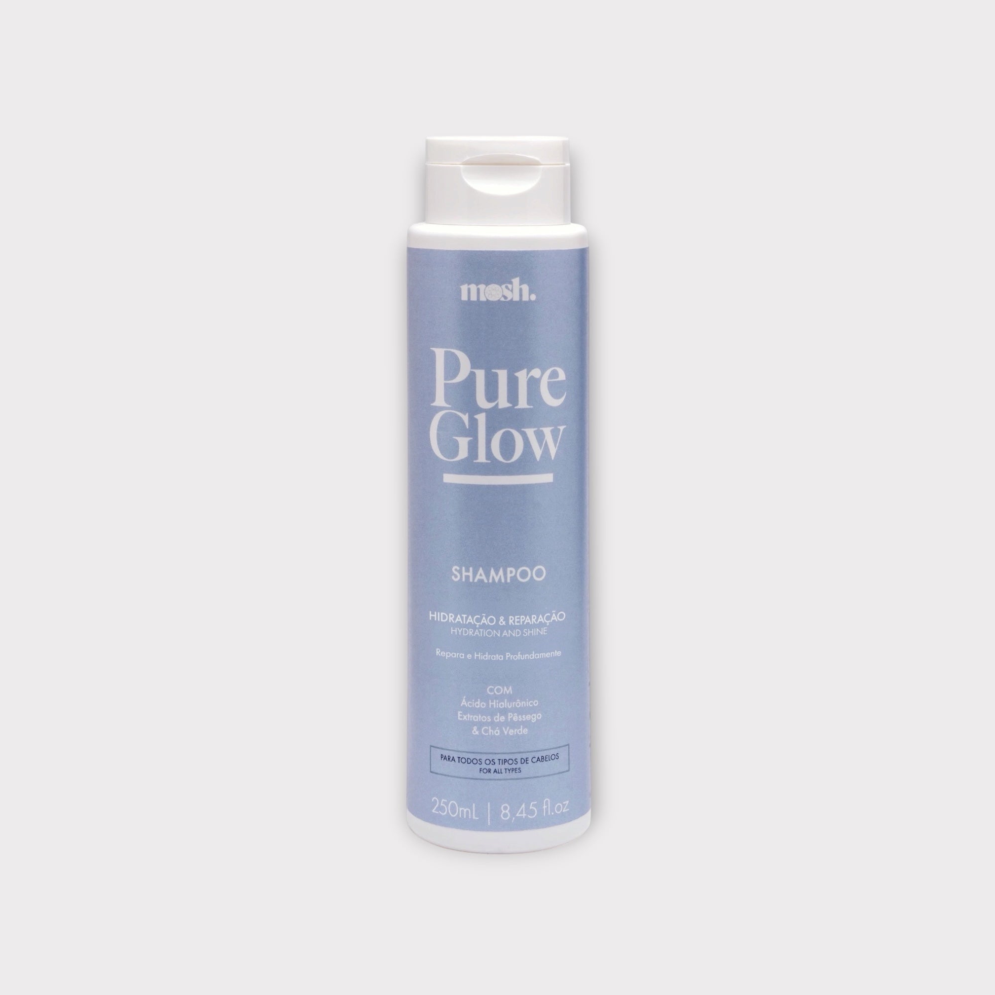 Shampoo Hidratação e Reparação Pure Glow 250ml