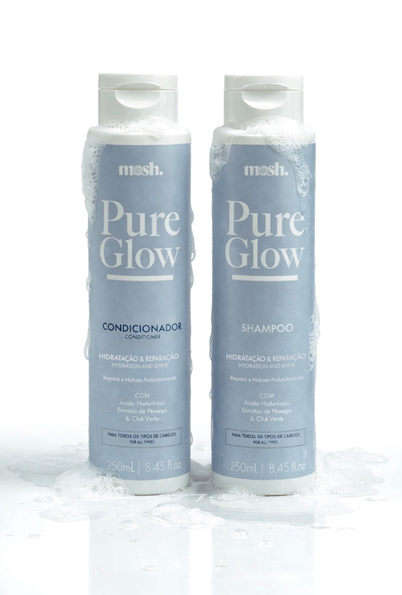 Kit Shampoo + Condicionador Pure Glow