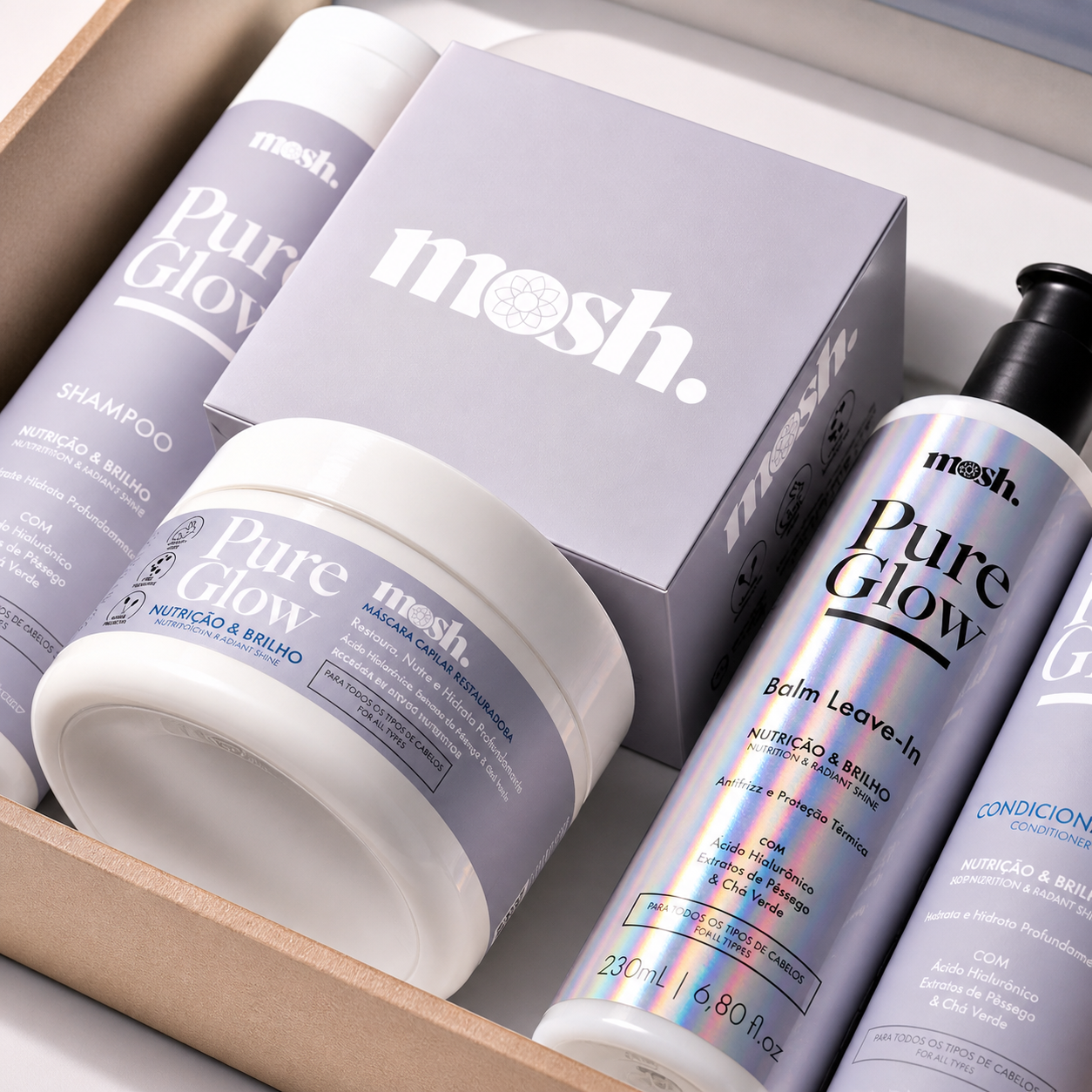 Kit Completo Pure Glow com 40% OFF