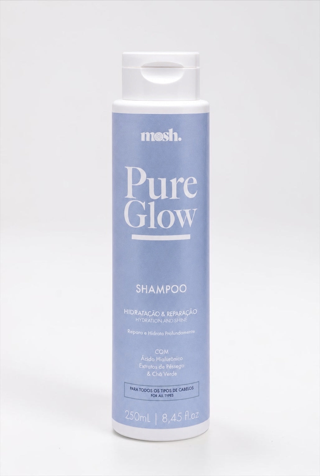 Shampoo Hidratação e Reparação Pure Glow 250ml