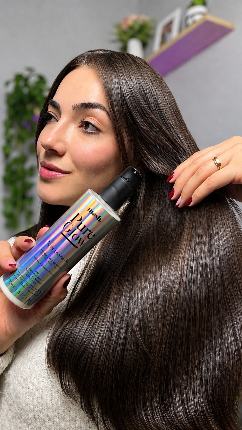 Balm Leave-In Antifrizz Pure Glow 230ml