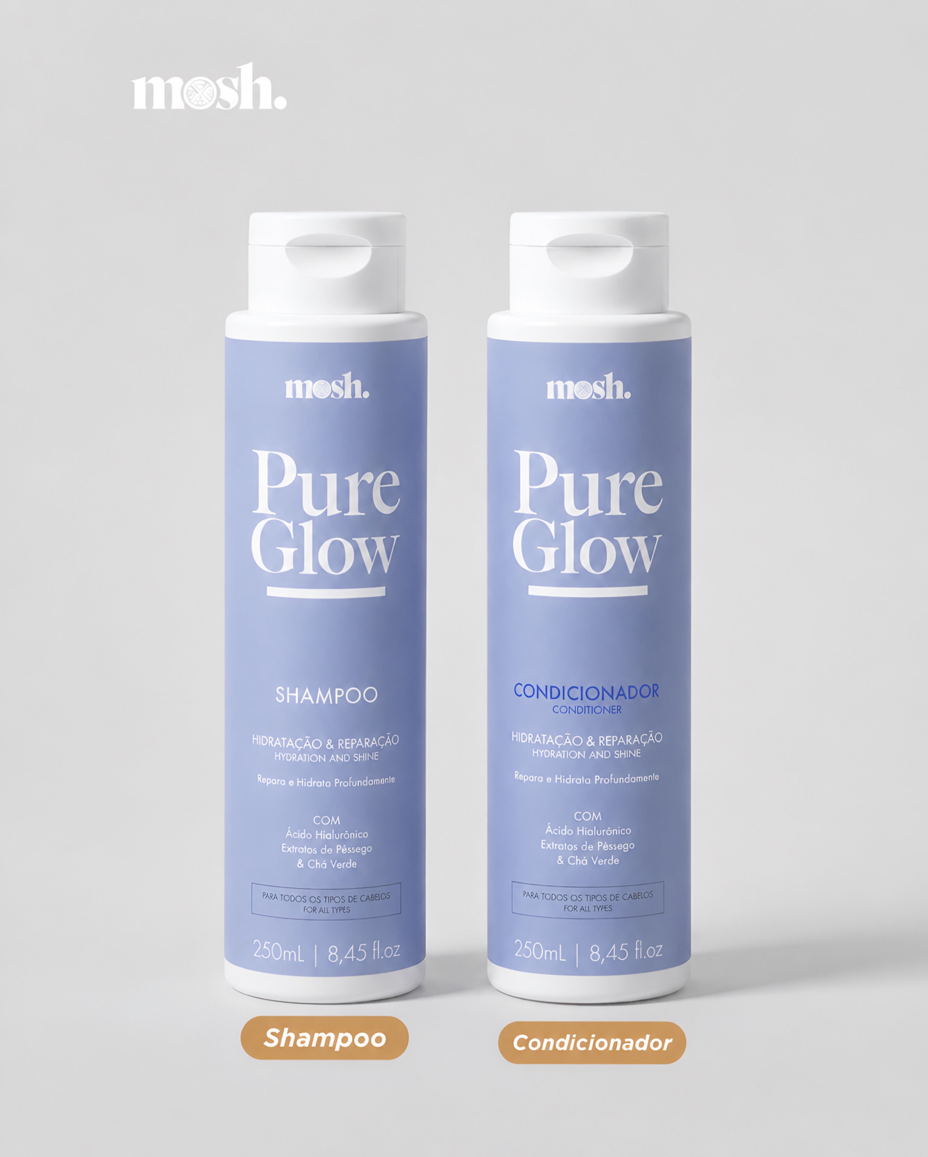 Kit Shampoo + Condicionador Pure Glow