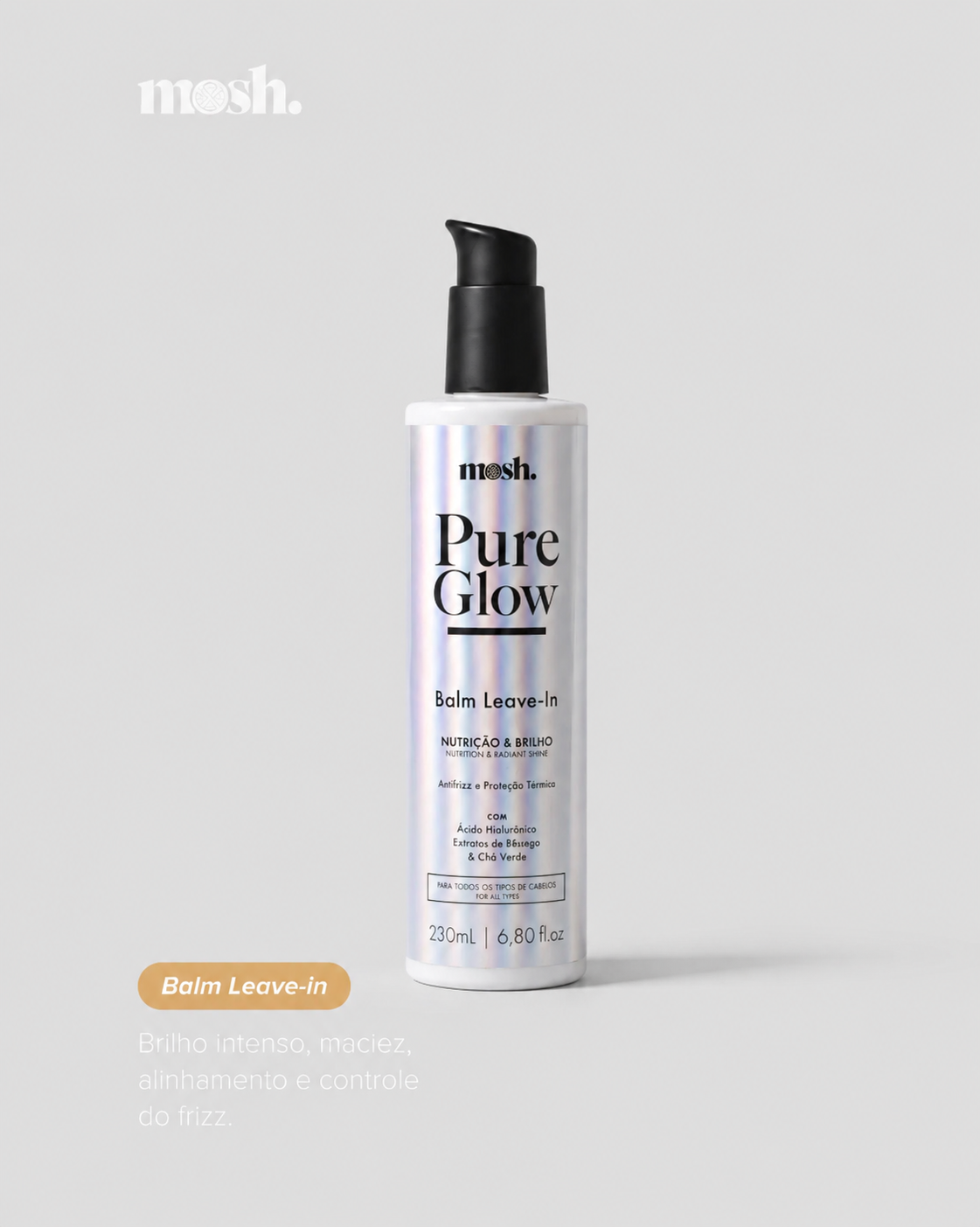 Balm Leave-In Antifrizz Pure Glow 230ml