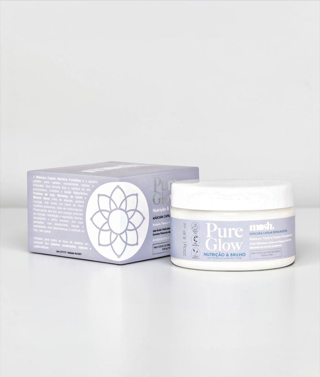 Máscara de Hidratação Condicionante Pure Glow 250G