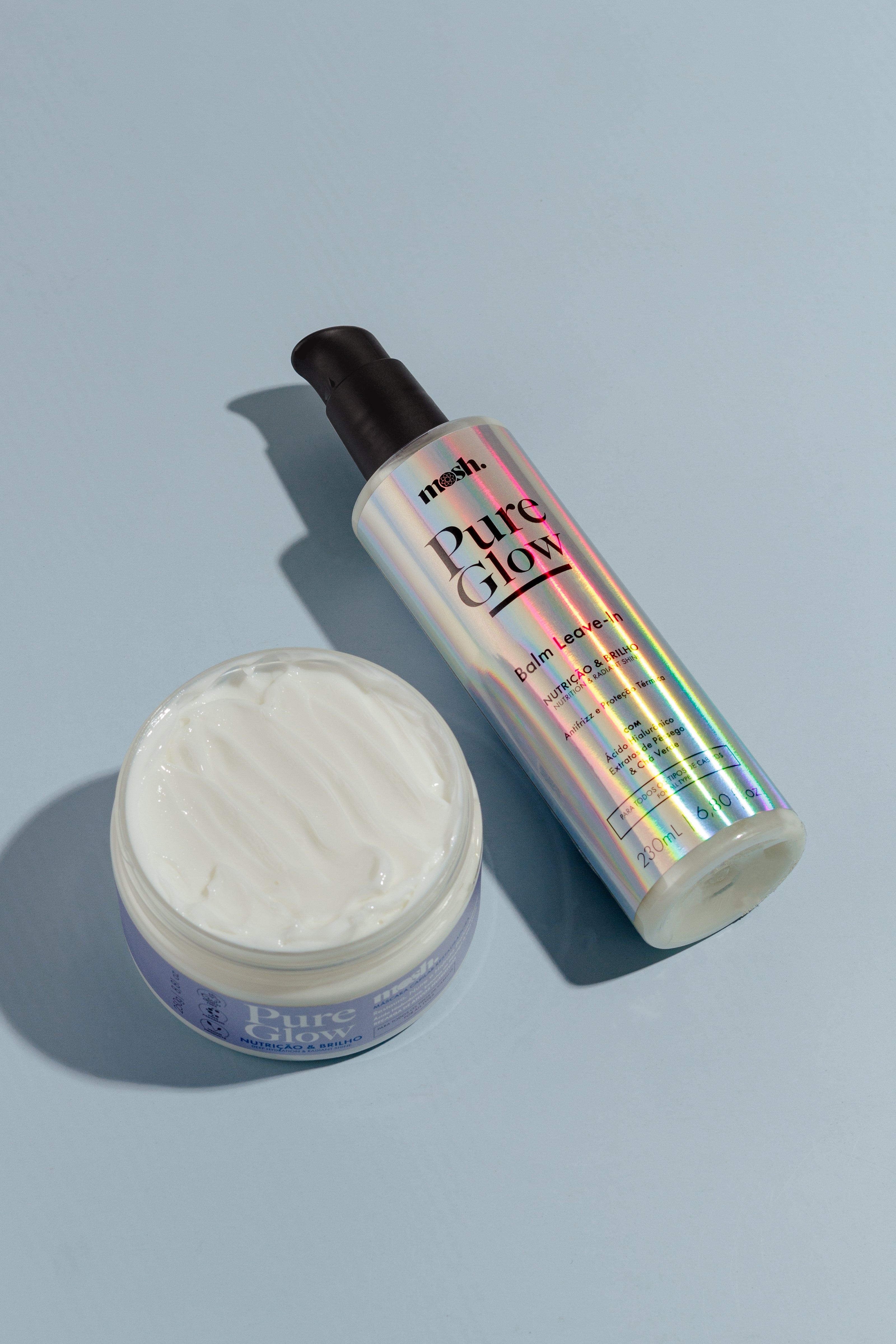 Kit Máscara + Balm Leave-in Pure Glow